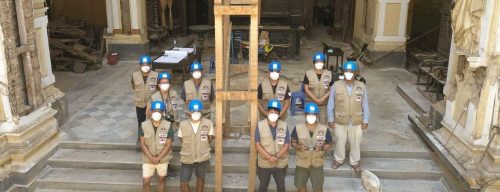 Ingenieros PUCP participan en el proyecto de restauración de la catedral de Ica